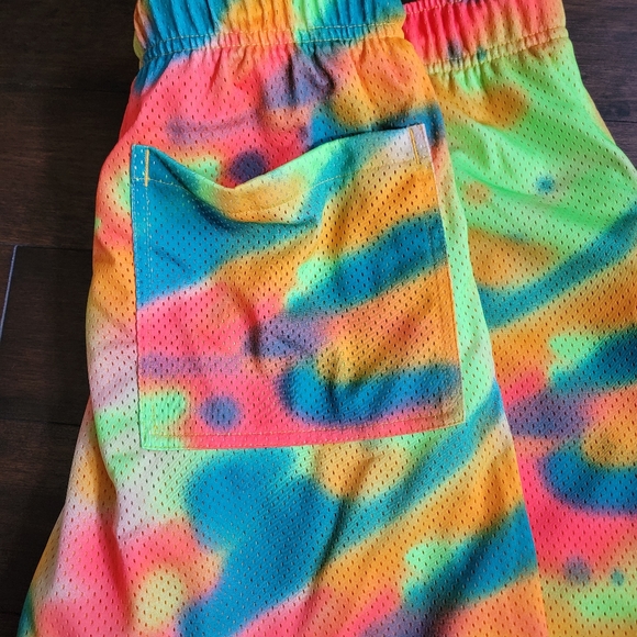 Nike Air Jordan Jumpman Flight MVP Tie Dye Shorts sz 2XL - Picture 5 of 7